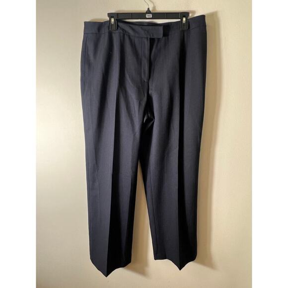 Evan-Picone Navy Polyester Suite Coat and Pants Size 16 - Picture 8 of 9